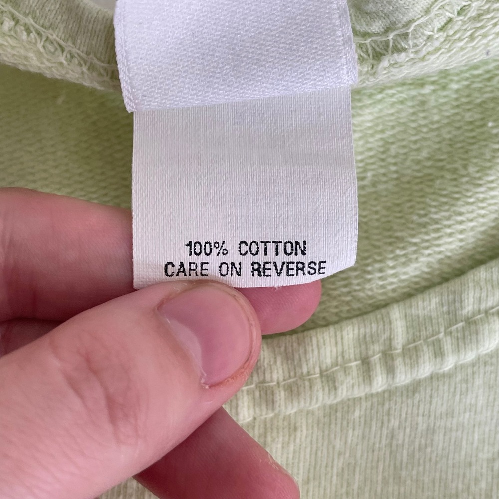 Hot Cotton Marc Ware Maxi Dress Womens L Mint Green Drop Pockets USA Cotton - Picture 8 of 10